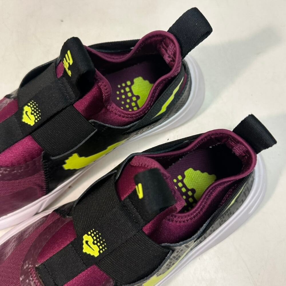 EXCELLENT Nike Flex Plus SE PS 'Sangria Volt' Sneakers Pink M 5.5 / W 7 / EU 38 - Picture 6 of 8